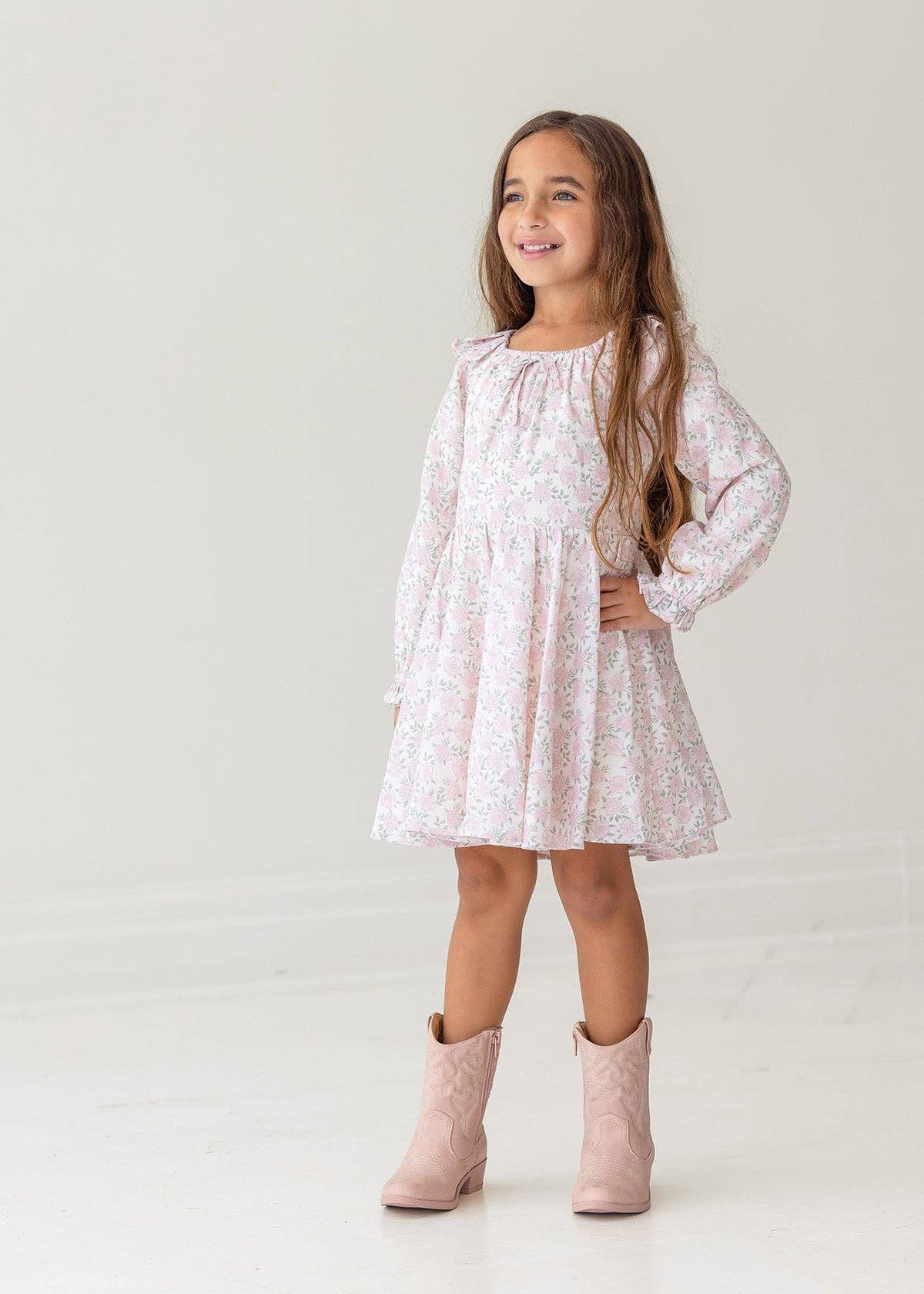 Image of Dewy Rose Dress